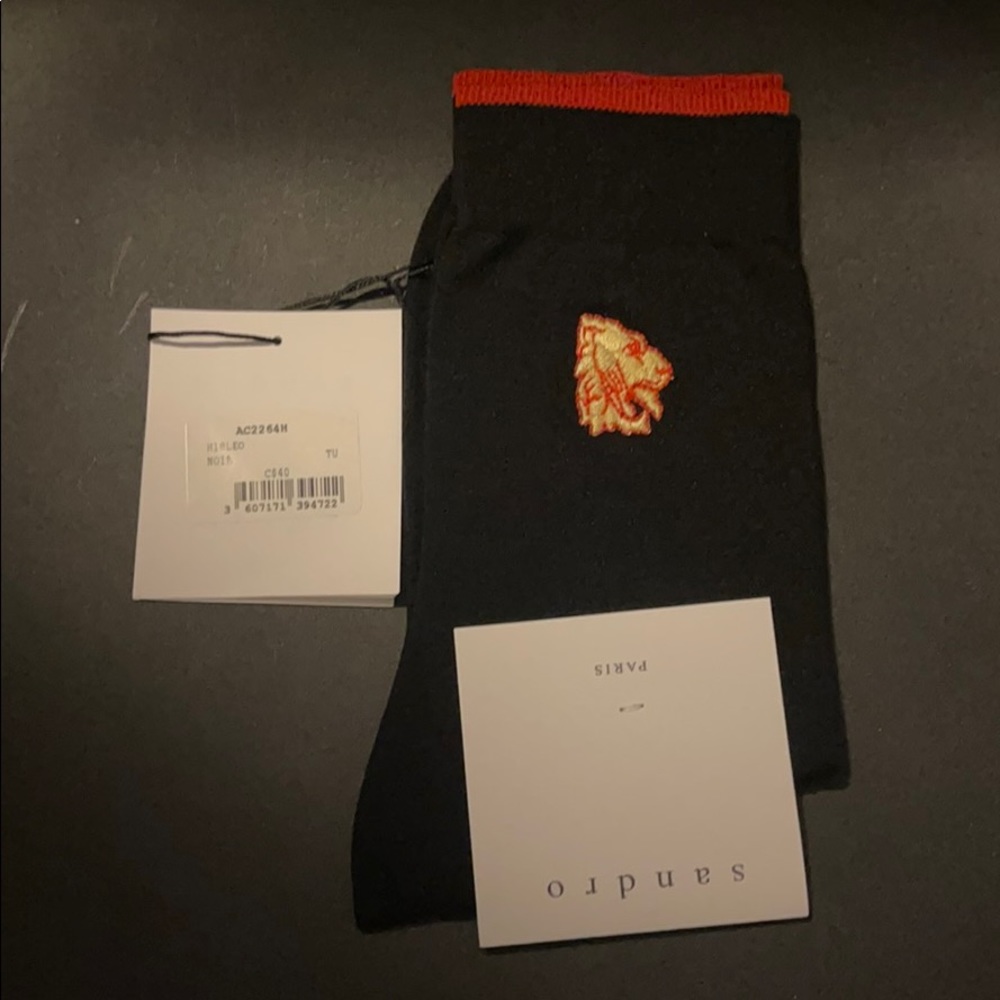 Sandro Paris H18Leo noir socks